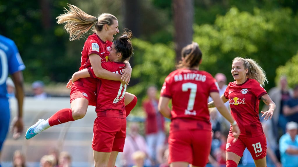 Die Frauen von RB Leipzig freuen sich auf ihr erstes Jahr im Oberhaus.