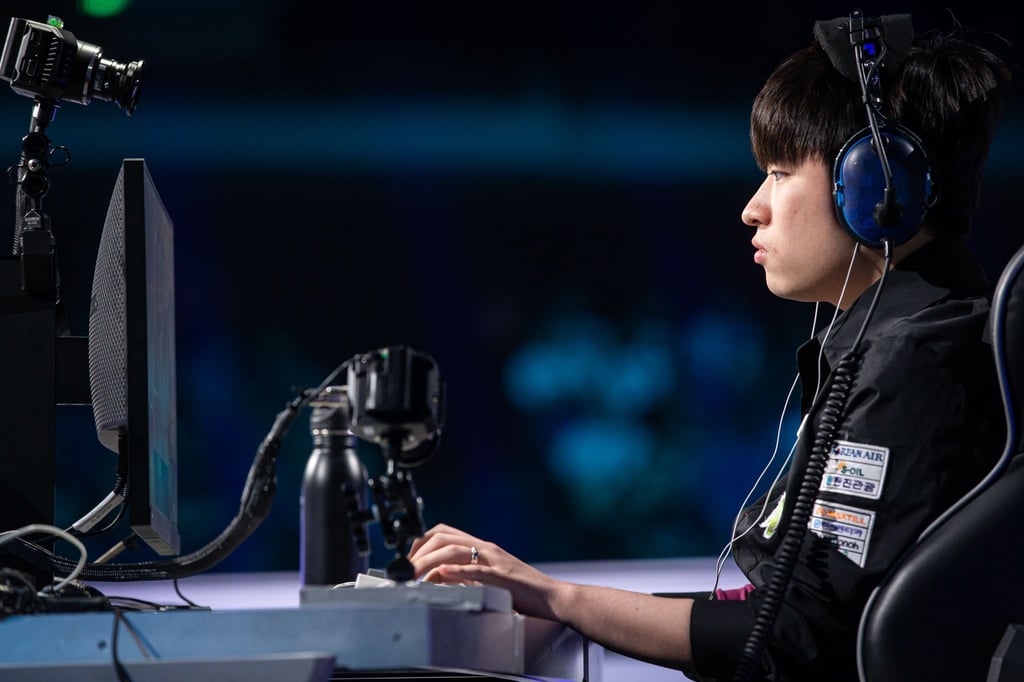 Starcraft-2-Spieler und erneuter GSL-Titelträger Maru bei der Blizzcon 2019.