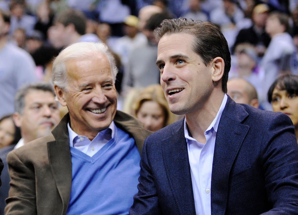 Joe Biden spricht über seine Enkeltochter aus der Affäre seines Sohnes Hunter Biden (r).