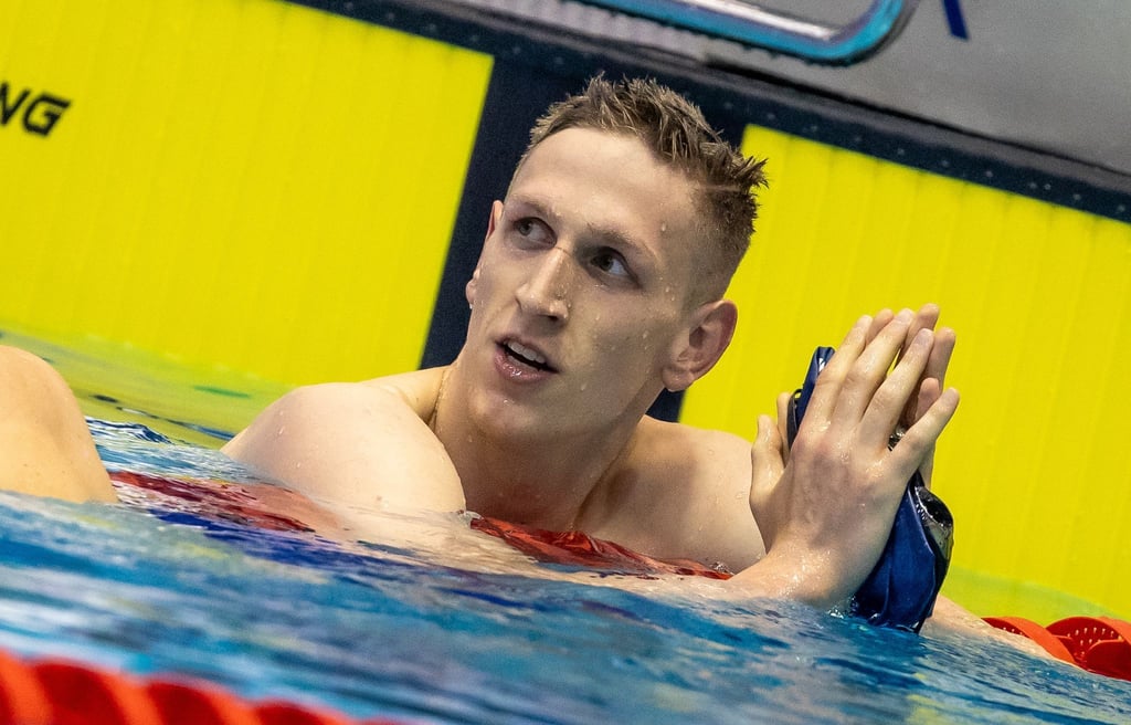 Schlug über 1500 Meter Freistil als Fünfter an: Lukas Märtens.