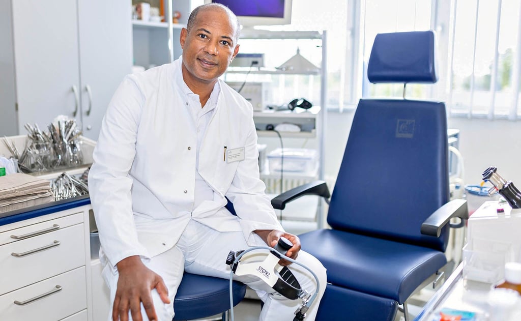 Dr. Bekele Mekonnen ist Chefarztder HNO-Klinik im SRH-Klinikum Zeitz und Ärztlicher Direktor.