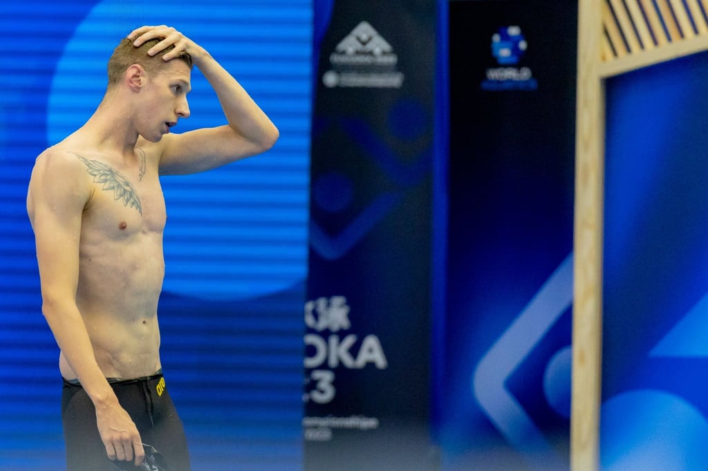 Enttäuschte bei der WM: Schwimmer Florian Wellbrock.