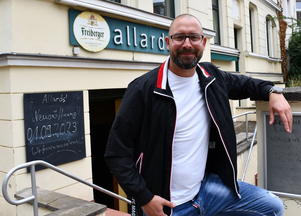 Die Kneipe Allards in Magdeburg-Stadtfeld wird von Robin Schumann wieder eröffnet.