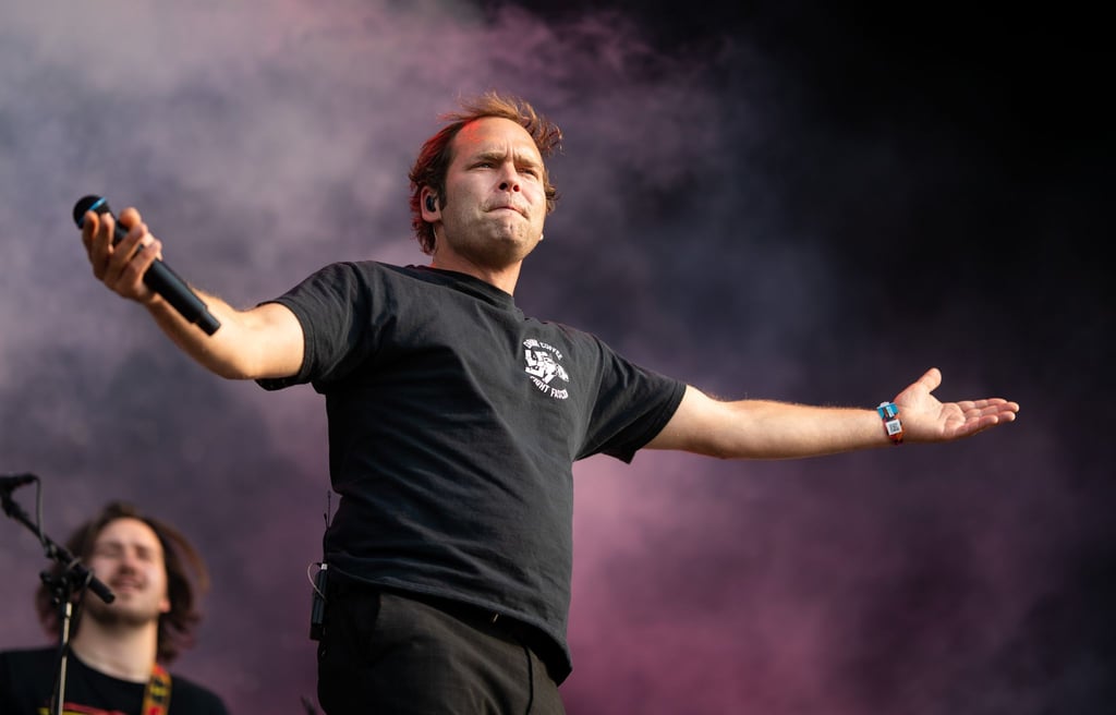 Der deutsche Sänger Axel Bosse tritt auf dem Southside Festival 2023 auf.