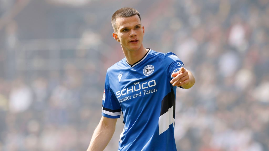 Wird von Bielefeld nach Elversberg verliehen: RB-Talent Frederik Jäkel