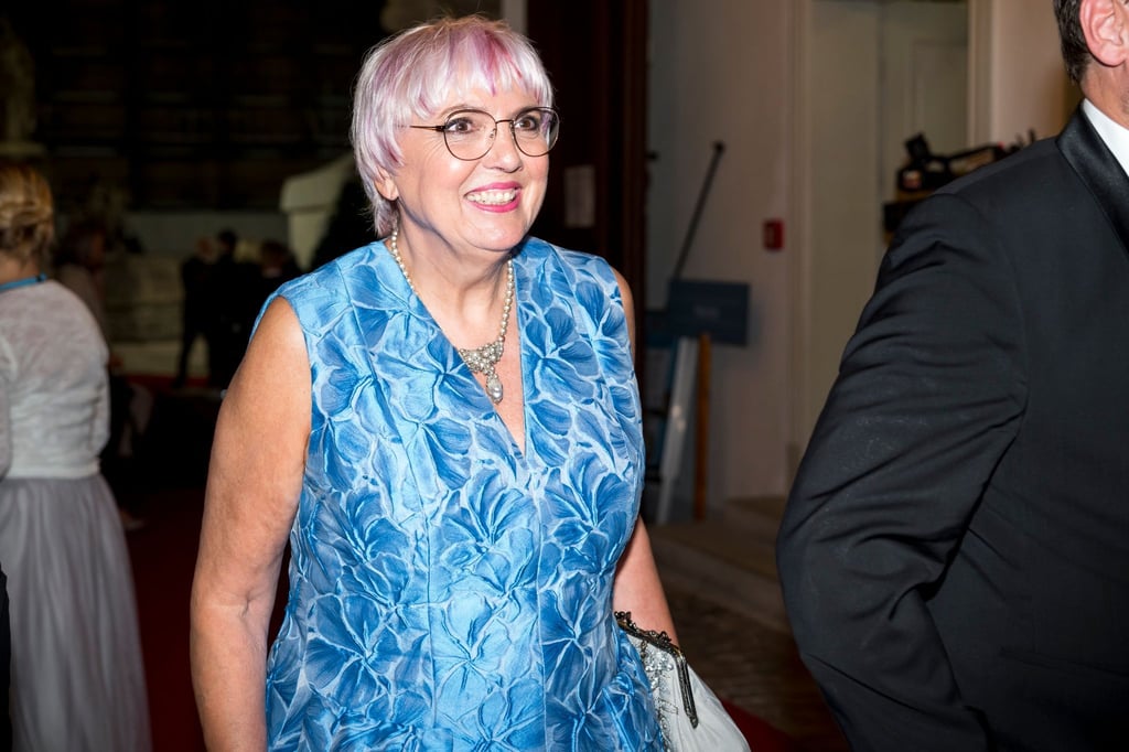 Claudia Roth (Die Grünen/Bündnis 90), Staatsministerin für Kultur und Medien, kommt zum Staatsempfang.
