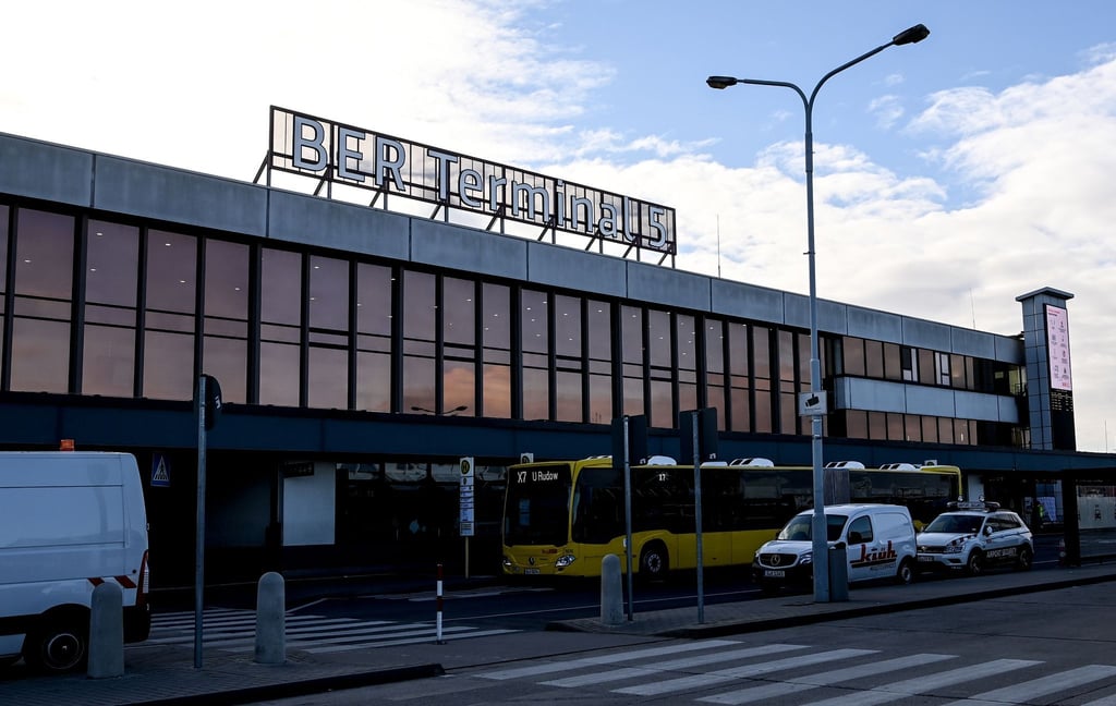 Terminal 5 am Flughafen BER.
