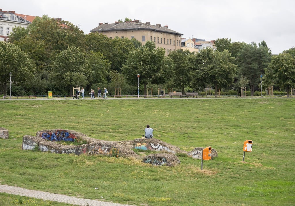 Der Görlitzer Park in Kreuzberg.