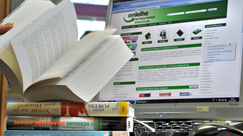 Die „Onleihe“ bietet Lesern in Sachsen-Anhalt Zugriff auf eine Vielzahl von Büchern in digitaler Form.