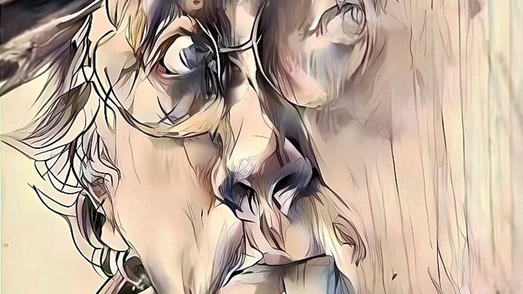 Horst Janssen: „Selbstportrait“