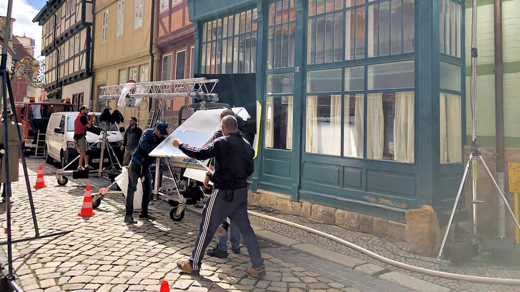 Welcher Film wird aktuell in Quedlinburg gedreht?