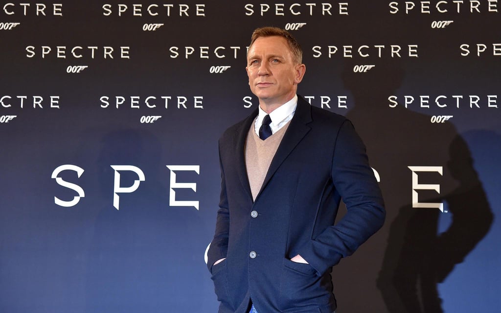 Daniel Craig stellt den James-Bond-Film „Spectre“ in Rom vor.