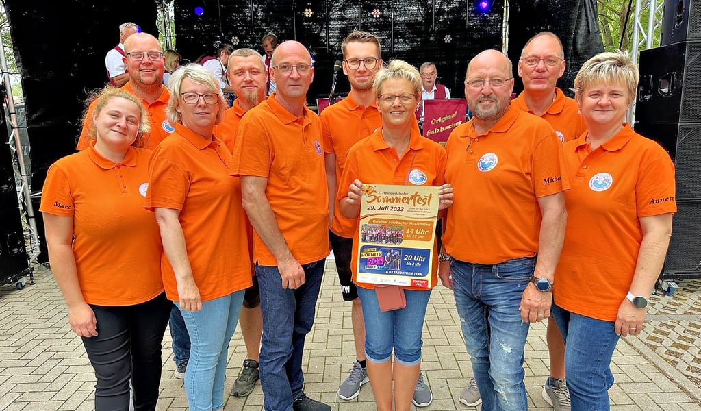 Der neue Verein „Kultur- und Brauchtumspflege Heiligenthal“ hat sogar schon einheitliche T-Shirts.