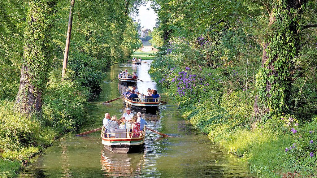 In Wörlitz gibts ein Seekonzert.