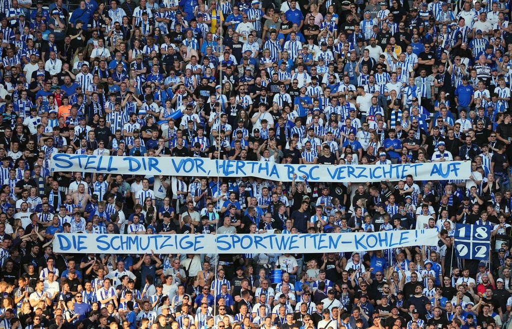 Herthas Fans in der Ostkurve.