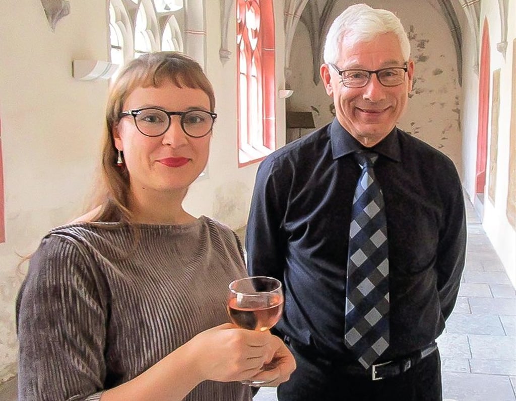 Babett Hartmann und Hans Fagius im Zeitzer Dom