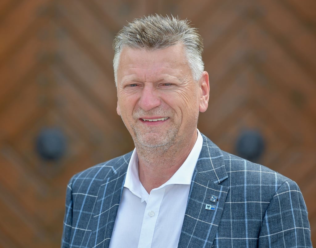 Olaf Schöpe, Präsident des Deutschen Hotel- und Gaststättenverbandes Brandenburg (Dehoga).