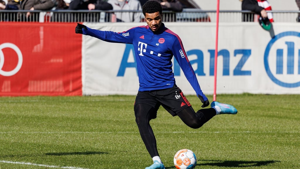 Malik Tillman in Aktion.