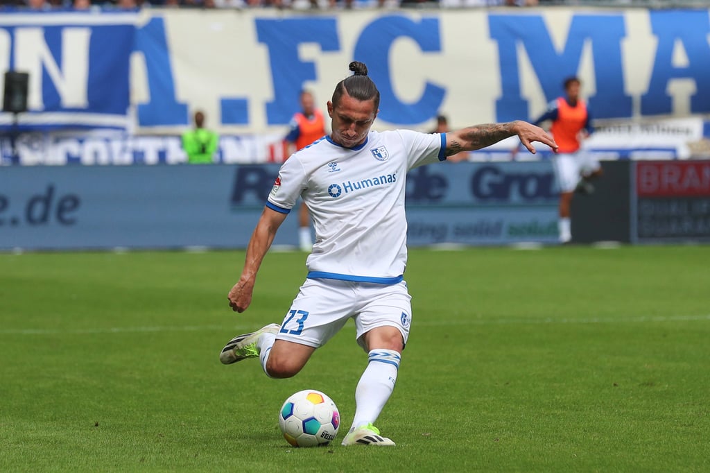 Der Mann des Spiels: FCM-Offensivspieler Baris Atik legte beide Tore für seine Mannschaft sehenswert auf.