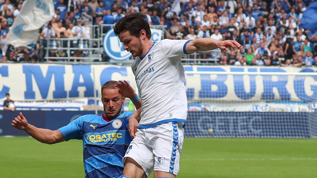 Jean Hugonet überzeugte bei seinem Debüt beim 1. FC Magdeburg. Titz: "Es war wichtig, dass wir ihn auf dem Feld hatten."