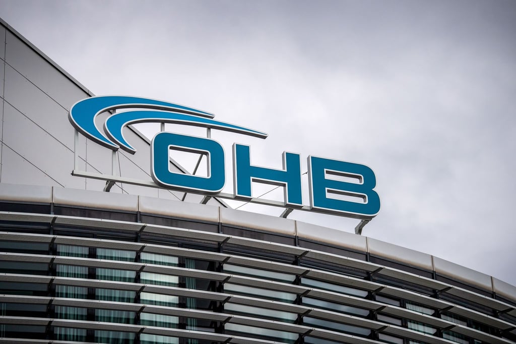 Das Gebäude des Raumfahrtkonzerns OHB in Bremen.