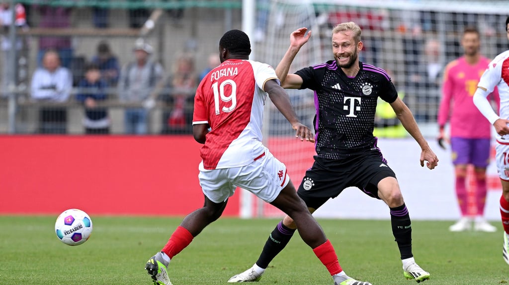 Konrad Laimer traf im Test gegen AS Monaco.