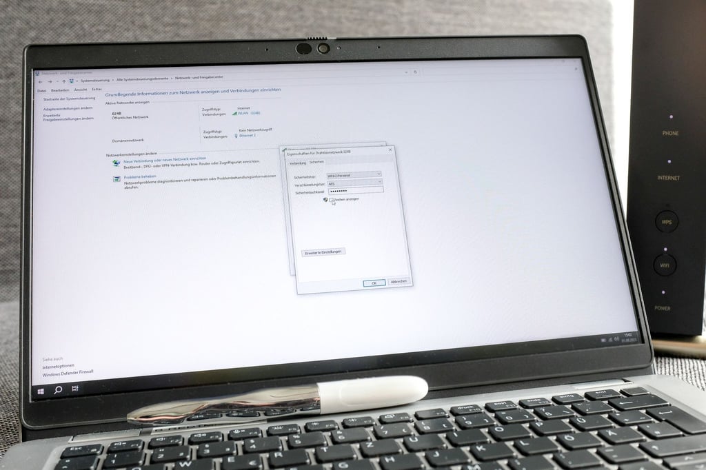 WLAN-Passwort vergessen? Bei Windows 11 lässt es sich mit einigen richtigen Klicks in der Systemsteuerung finden.