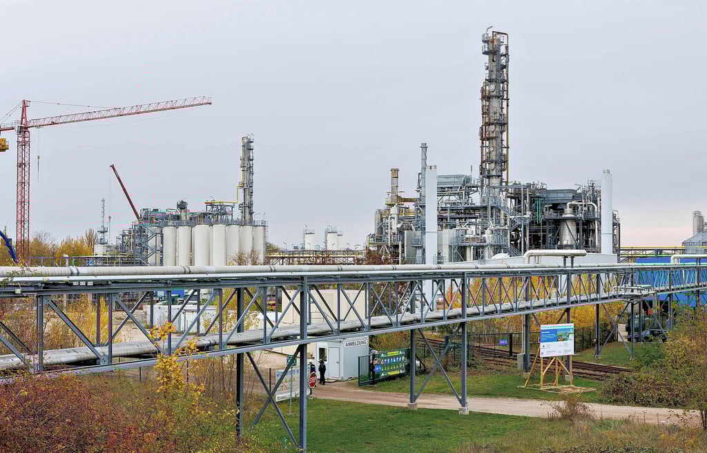 Im Chemie- und Industriepark Zeitz tut sich was: Die Firma Puraglobe (Foto) baut bereits und Crop-Energies will auch investieren.