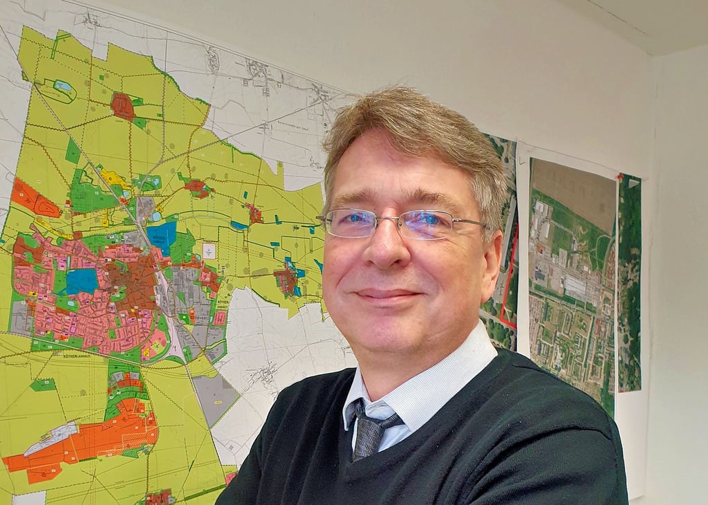 Michael Audörsch leitet das Baudezernat in Köthen.