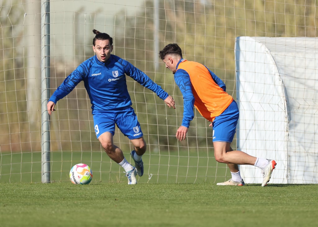 Der Urlaub nach dem letzten Hinrunden-Spieltag tat Baris Atik sichtlich gut: Denn nun ist er spritzig.