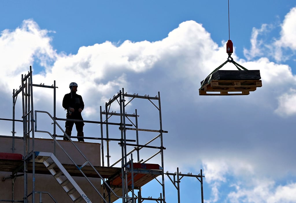 Sachsen-Anhalts Baufirmen kämpfen mit weniger Nachfrage, vor allem im Wohnungsbau. 