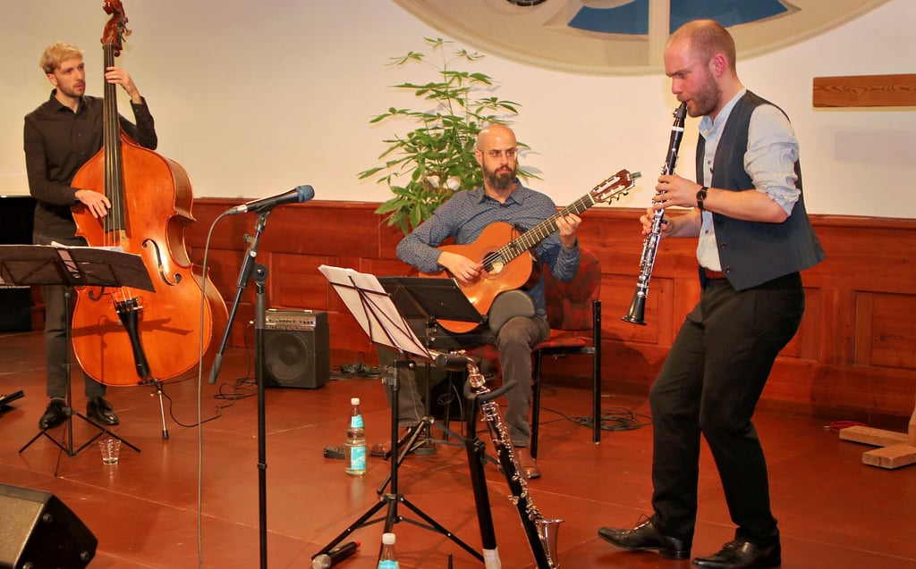 Das Ensemble "Bohai" spielte in Friedensau Klezmer.