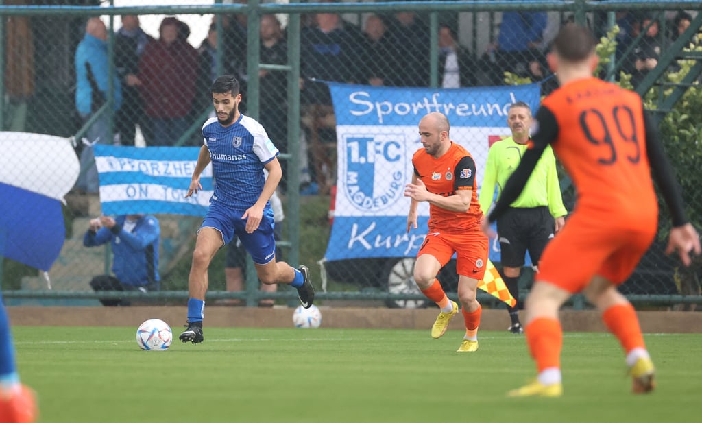 In der vergangenen Woche lag Mohammed El Hankouri krank im Bett, nun steht er wieder auf dem Rasen.