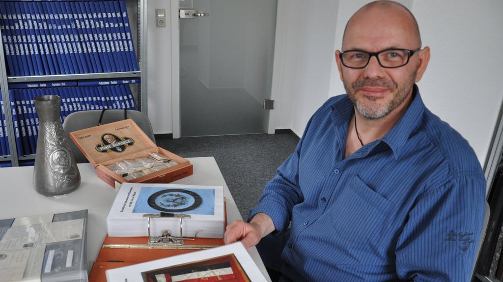 Der aus Genthin stammende Stephan Weinholz ist Vorsitzender des Bismarckturm-Vereins in Lützschena