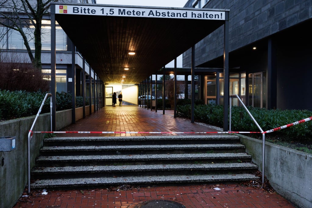 Das Berufskolleg Tecklenburger Land. Hier soll ein 17-jähriger Schüler seine Lehrerin erstochen haben.