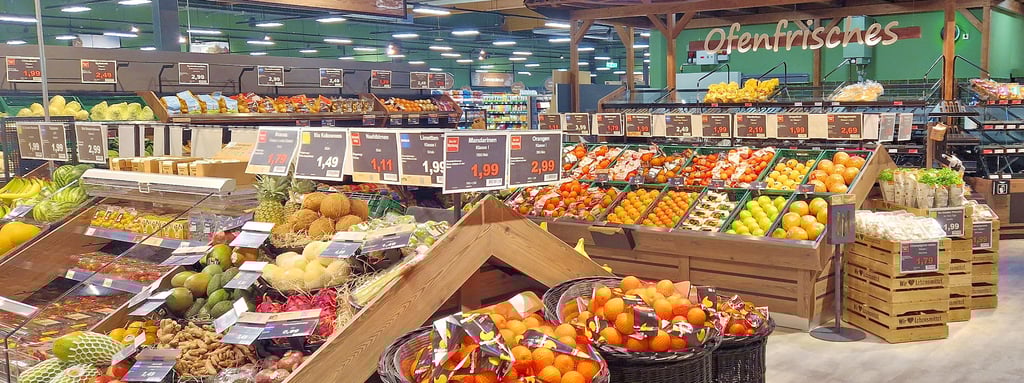 So sieht es in der neuen Edeka-Filiale in Ilsenburg aus. Der Markt ist seit Donnerstag geöffnet.