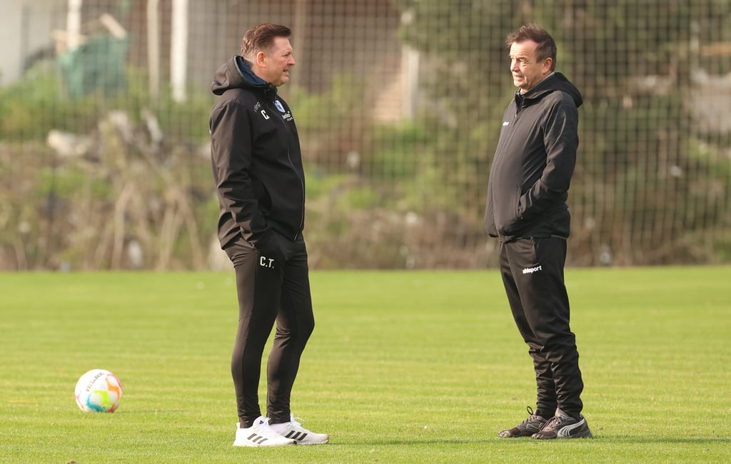 Das Trainingslager ist vorbei – Trainer Christian Titz und Sportchef Otmar Schork resümieren positiv. Doch gleichwohl lief nicht alles ideal.