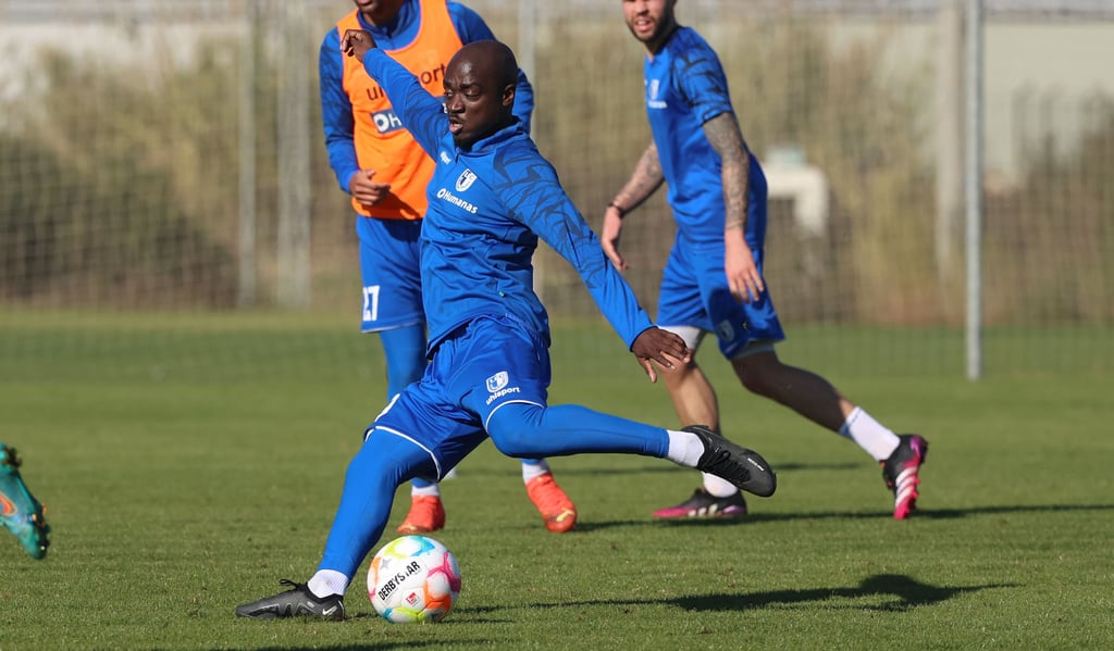 Auch am Geburtstag am Ball: Kapitän Amara Condé.