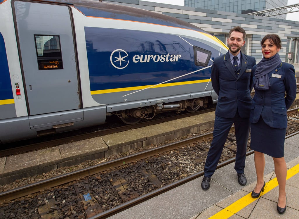 HDer Eurostar holt Verspätungen wieder auf, indem weniger Passagiere mitfahren. Freut auch die Zugbegleiter.