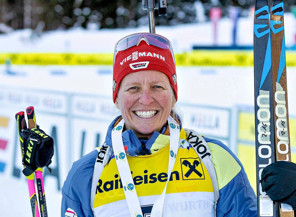 Ex-Biathlin Franziska Hildebrand ist im Januar 2023 erstmals Mutter geworden.