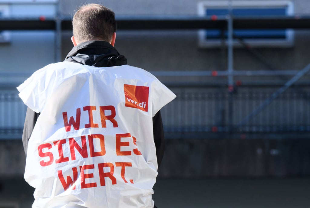 Tarifstreit geht weiter: Die Dienstleistungsgewerkschaft Verdi ruft i Halle wieder zum Kita-Streik auf.