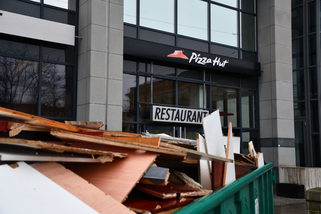 Das "Pizza Hut"-Restaurant in der Magdeburger Innenstadt hat geschlossen. 