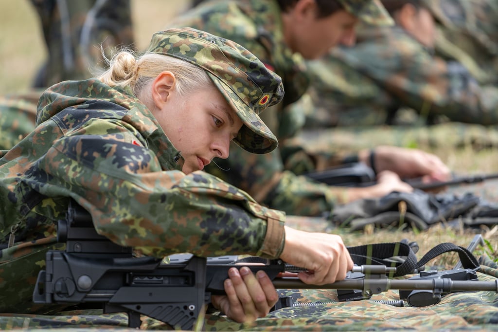 Grundausbildung bei der Weißenfelser Bundeswehr