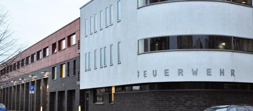 Feuerwache Nord in Magdeburg.