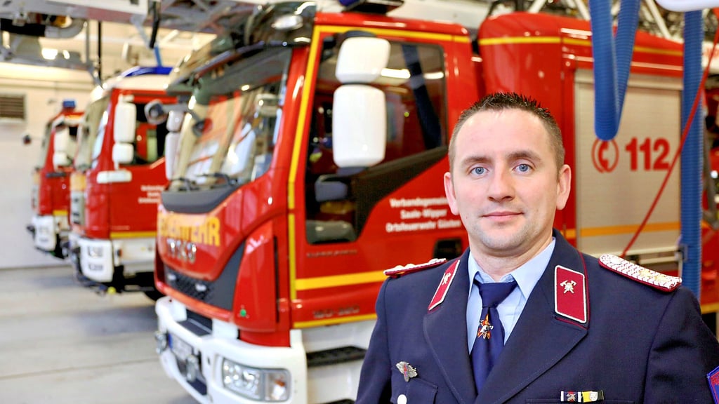 Marcus Glaß ist der neue Wehrleiter aus Güsten. 