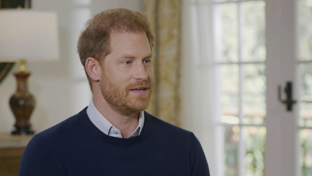 Prinz Harry gibt dem britischen Sender ITV ein Interview (Videostandbild).