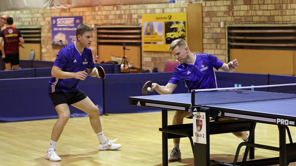 Haben sich in der Oberliga und zuletzt bei der Landesmeisterschaft als erfolgreiches Duo präsentiert: Lucas Hörhold (l.) und Jens Köhler.
