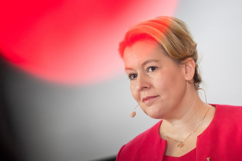 Franziska Giffey lässt die Kritik an Berlin nicht gelten.