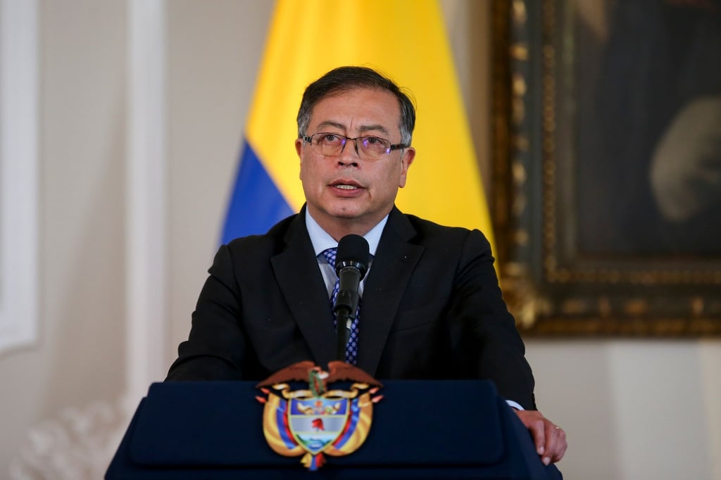 Kolumbiens Präsident Gustavo Petro will für sein Land den „totalen Frieden“.