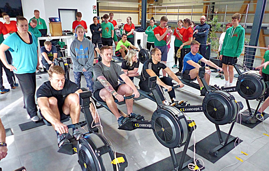 In den Räumen der Agora-Akademie herrschte den ganzen Tag über sportlicher Hochbetrieb.